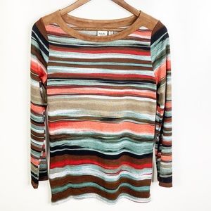 Rafaella Striped Long Sleeve